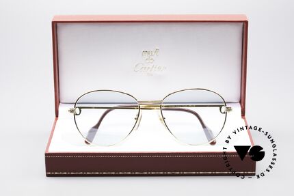 Cartier S Brillants 0,20 ct Diamanten Sonnenbrille, Größe: medium, Passend für Damen