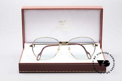 Cartier S Brillants 0,20 ct Diamanten Sonnenbrille, Größe: medium, Passend für Damen