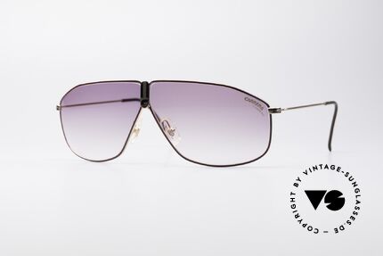 Carrera 5438 Außergewöhnliche 90er Brille, sehr edle CARRERA Designersonnenbrile aus den 90ern, Passend für Herren