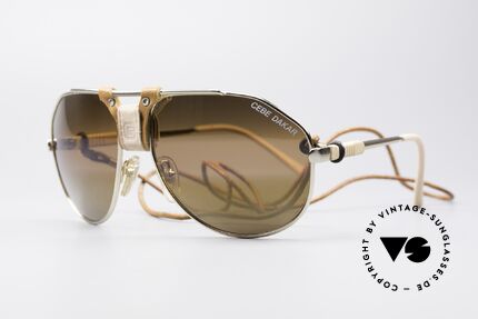 Cebe Dakar Vintage Rallye Sonnenbrille, ultra hart getestet durch die afrikanische Wüste, Passend für Herren