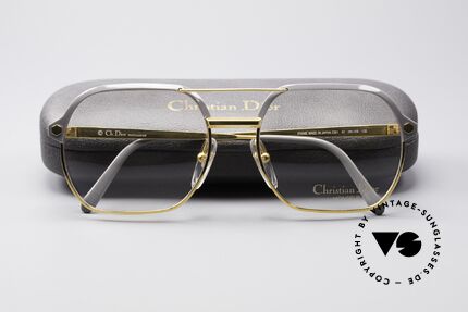 Christian Dior 2381 Vergoldete Luxusbrille 80er, heute werden Designerbrillen für <5,-€ gefertigt, Passend für Herren
