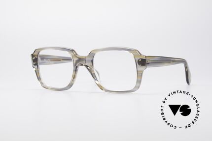 Metzler 448 70er Original Nerdbrille, alte orig. Metzler Brillenfassung aus den 70ern/80ern, Passend für Herren