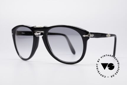 Persol 714 Ratti Folding Steve McQueen Brille, Schauspieler Steve McQueen trug dieses Modell ..., Passend für Herren