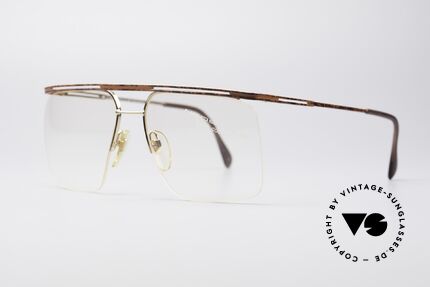 Neostyle Jet 12 Echt Vintage No Retrobrille, Gläser sind mit einem Nylor-Faden fixiert / gefasst, Passend für Herren