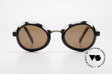 Jean Paul Gaultier 58-1274 Damen Und Herren Sonnenbrille, einzigartige Kombination der Materialien im Design, Passend für Herren und Damen