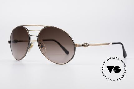 Bugatti 65090 80er Vintage Herrenbrille, Original von 1984; perfekt für den aparten Gentleman, Passend für Herren