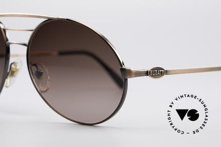 Bugatti 65090 80er Vintage Herrenbrille, Qualität (100% UV) und Tragekomfort auf Top-Niveau, Passend für Herren