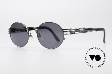 Jean Paul Gaultier 56-6106 A$AP Rocky Rap Sonnenbrille, Meisterstück im typischen J.P.G. 'Industrial Design', Passend für Herren