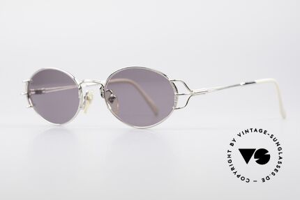 Jean Paul Gaultier 55-6104 Ähnlich Tupac JPG Sonnenbrille, feine Metallarbeiten auf den Bügeln (GAULTIER-Gravur), Passend für Herren und Damen