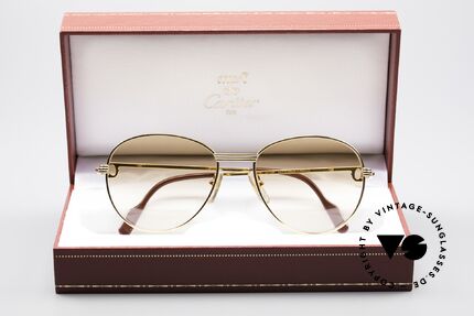 Cartier S Rubis 0,34 ct Echte Rubinen Sonnenbrille, ungetragen + OVP (sehr selten in diesem Zustand), Passend für Damen