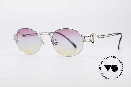 Jean Paul Gaultier 55-5110 Steampunk Vintage Brille, gerne als "STEAMPUNK-Sonnenbrille" bezeichnet, Passend für Herren und Damen