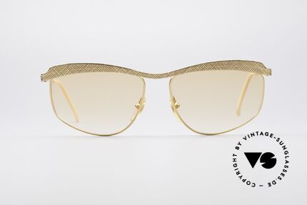 Casanova CN2 Vergoldete Damensonnenbrille, italienisches, edles Design & Top-Qualität (24Kt GP), Passend für Damen