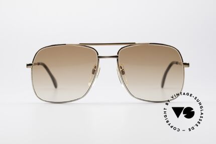 Metzler 7860 80er Herrensonnenbrille, Metzler war damals ein Maßstab für beste Qualität, Passend für Herren