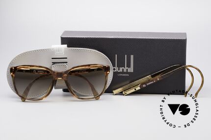 Dunhill 6006 Vintage Sonnenbrille Herren, zudem leicht austauschbare Sportbügel und Etui, Passend für Herren