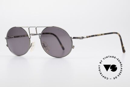 Cazal 1201 - Point 2 90er Industrial Style Brille, fühlbare Spitzen-Verarbeitungsqualität (aus Germany), Passend für Herren