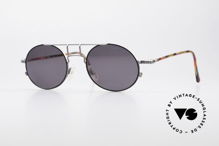 Cazal 1201 - Point 2 90er Industrial Sonnenbrille, 1201 = eines der Top-Modelle der Cazal 'Point 2' Serie, Passend für Herren