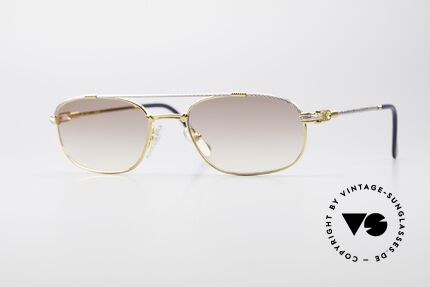 Fred Fregate Luxus Segler L Sonnenbrille, einmalige Designerbrille von Fred, Paris aus den 80ern, Passend für Herren