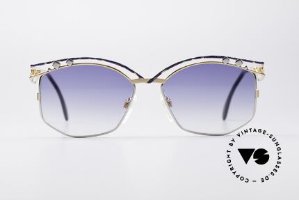 Cazal 280 Vintage Damen Sonnenbrille, unverwechelbare CAri ZALloni (CAZAL) Creation, Passend für Damen