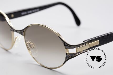 Cazal 281 Ovale Designer Sonnenbrille, ungetragene VINTAGE Brille in Premium-Qualität, Passend für Damen