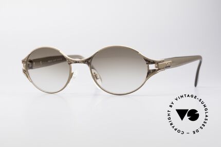 Cazal 281 90er Damen Sonnenbrille Oval, CAZAL vintage Sonnenbrille aus den späten 90ern, Passend für Damen