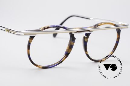 Cazal 648 Runde 90er Vintage Brille, ungetragen (wie alle unsere vintage Cazal Brillen), Passend für Herren und Damen