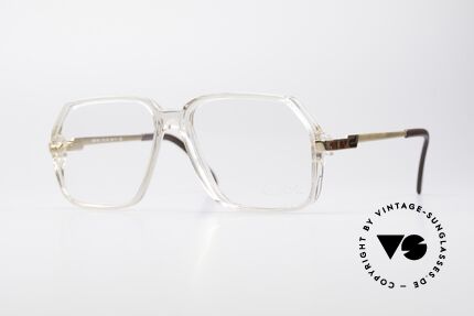 Cazal 625 80er Vintage NO Retrobrille, Cazal-Brille aus den späten 70ern / frühen 80ern, Passend für Herren