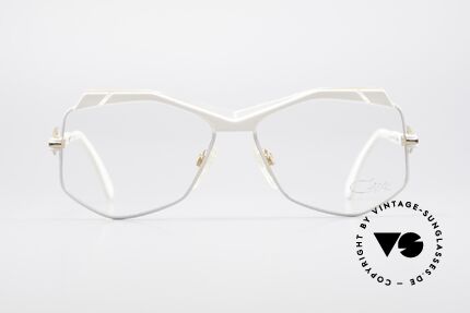 Cazal 230 80er Hip Hop Vintage Brille, außergewöhnliche, sechseckige Gläserform, Passend für Damen