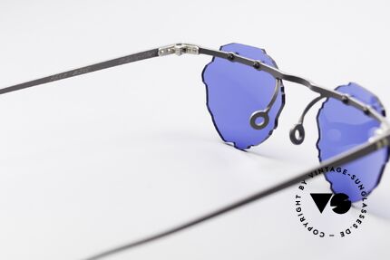 Theo Belgium Asis Sonnengläser wie ein Blatt, sozusagen: VINTAGE Sonnenbrille mit Symbol-Charakter, Passend für Herren und Damen