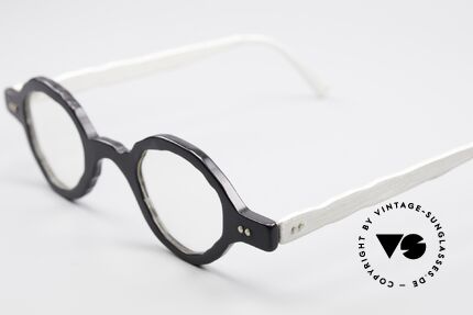 Theo Belgium Eye-Witness BD30 Avantgarde Vintage Brille, Eye-Witness kam 1995 als "unvollendet" & asymmetrisch, Passend für Herren und Damen