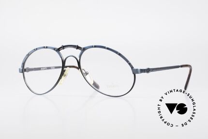 Bugatti 12028 Seltene 80er Vintage Brille, sehr elegante Designer-Brillenfasung von Bugatti, Passend für Herren