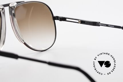 Willy Bogner 7011 Einstellbare 80er Sonnenbrille, KEINE RetroBrille; ein vintage ORIGINAL + Bogner Etui, Passend für Herren