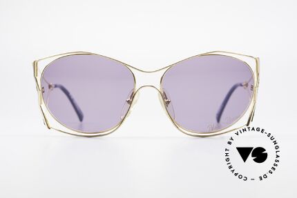 Paloma Picasso 3707 Strass Damensonnenbrille 90er, verspielt und elegant zugleich; einfach zauberhaft, Passend für Damen