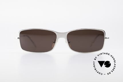 Helmut Lang SHL53B Puristische Titan Sonnenbrille, stilvoll, elegant, puristisch, funktional, zeitlos, LANG, Passend für Herren