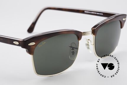 Ray Ban Clubmaster Square 80er Bausch & Lomb Original, orig. Name: Clubmaster Square, W1482, G-15, 52mm, Passend für Herren