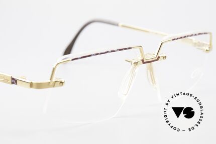 Cazal 742 Vintage Cazal Brille Randlos, KEINE RETROBRILLE, sondern ein altes Original!, Passend für Herren