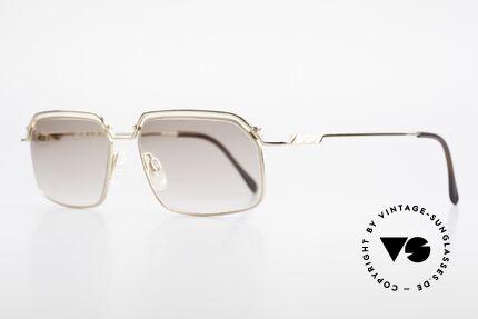 Cazal 780 90er Titanium Sonnenbrille, markant, eckiges Design (sehr edle Herrenbrille), Passend für Herren