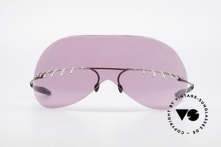 Theo Belgium Satisfashion 131 Sonnenbrille mit Wimpern, der Name sagt eigentlich alles ;-) ... SATISFASHION!, Passend für Damen