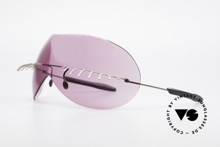 Theo Belgium Satisfashion 131 Sonnenbrille mit Wimpern, Sonnenbrille mit eigenen Wimpern; einfach entzückend, Passend für Damen