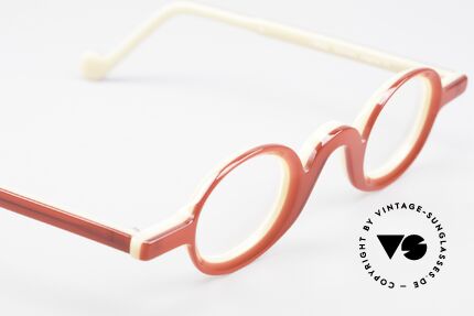 Theo Belgium Lichten Kunstvolle Designer Brille, zudem funktional: Fassung kann beliebig verglast werden, Passend für Herren und Damen