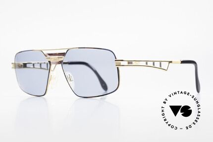 Cazal 746 90er Sonnenbrille No Retro, maskuline Rahmengestaltung in Farbe und Form, Passend für Herren