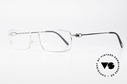 Cartier River - S Luxus Platin Brille Herren, teure Platin-Edition: Fassung mit Platin-Legierung, Passend für Herren