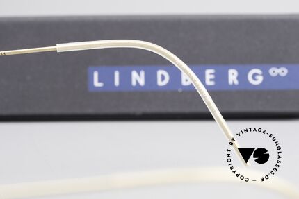 Lindberg Panto Air Titan Rim Klassische Unisex Brille, Größe: small, Passend für Herren und Damen