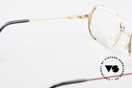 Cazal 237 80er Original No Retrobrille, die original Demogläser können beliebig ersetzt werden, Passend für Damen