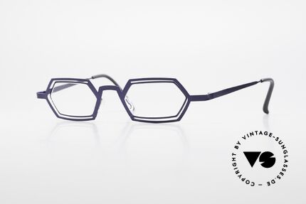 Theo Belgium Reflexs Vintage 90er Brille No Retro, Theo Belgium: die eigenwilligste Brillenmarke, weltweit, Passend für Herren