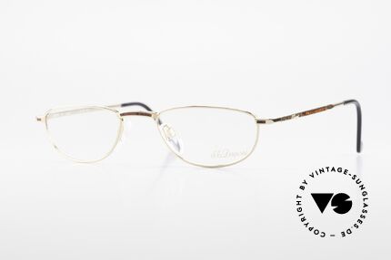 S.T. Dupont D051 Luxus Lesebrille 23KT Vergoldet, sehr exklusive und kostbare S.T. Dupont Lese-Brille, Passend für Herren