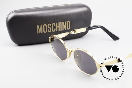 Moschino M29 Eingedrehte Sonnenbrille Oval, Größe: medium, Passend für Damen