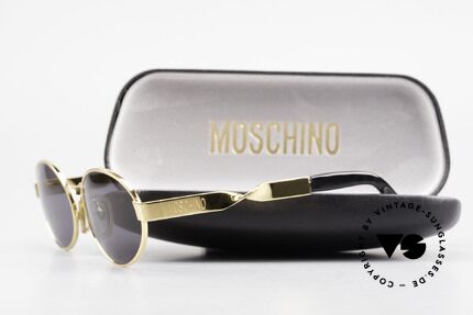 Moschino M29 Eingedrehte Sonnenbrille Oval, Größe: medium, Passend für Damen