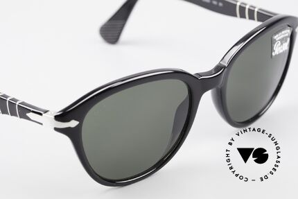 Persol 3025 Damen Sonnenbrille Schwarz, ungetragen (wie alle unsere Persol Sonnenbrillen), Passend für Damen