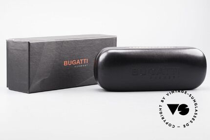 Bugatti 548 Padouk Holzbrille Nachtblau M, Größe: medium, Passend für Herren