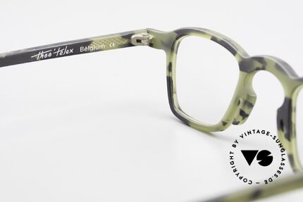 Theo Belgium Telex Vintage Trendsetter Brille, sozusagen: eine Designer-Brille mit Symbol-Charakter, Passend für Herren und Damen